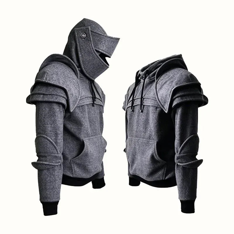 Knight Cosplay Hoodie – Medieval Fantasy Streetwear Pullover!